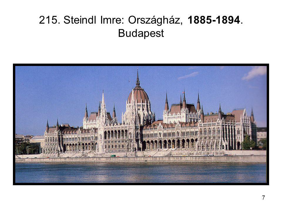 215. Steindl Imre: Országház, Budapest