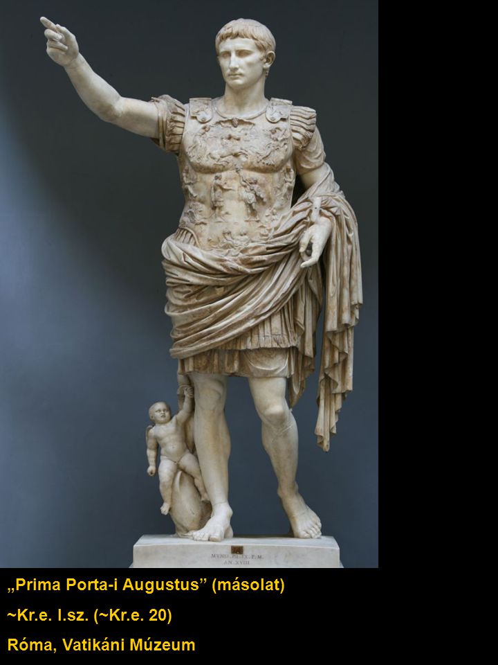 „Prima Porta-i Augustus (másolat)