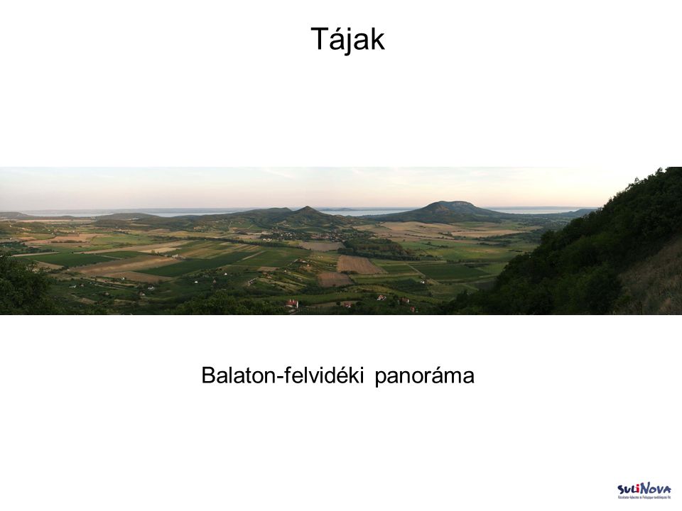 Balaton-felvidéki panoráma