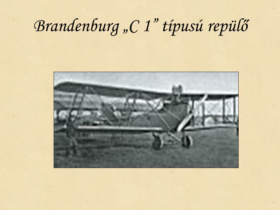 Brandenburg „C 1 típusú repülő