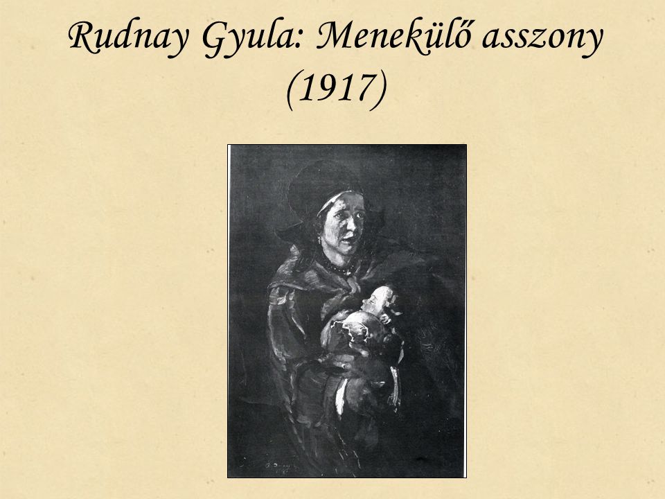 Rudnay Gyula: Menekülő asszony (1917)