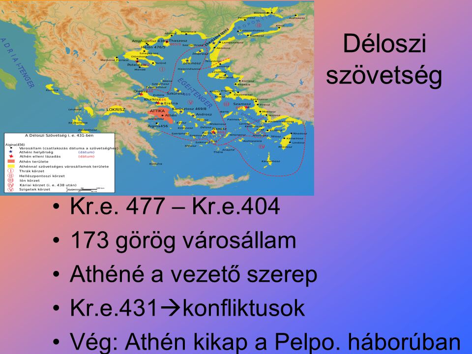 Déloszi szövetség Kr.e. 477 – Kr.e görög városállam