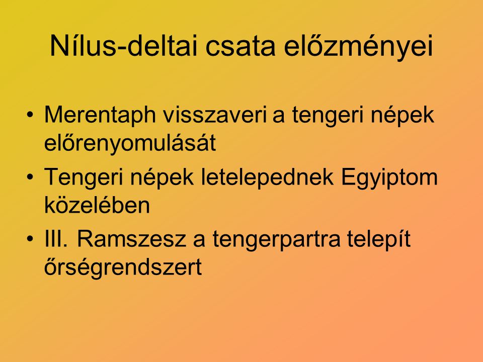 Nílus-deltai csata előzményei