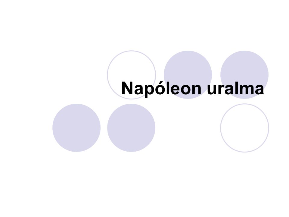 Napóleon uralma