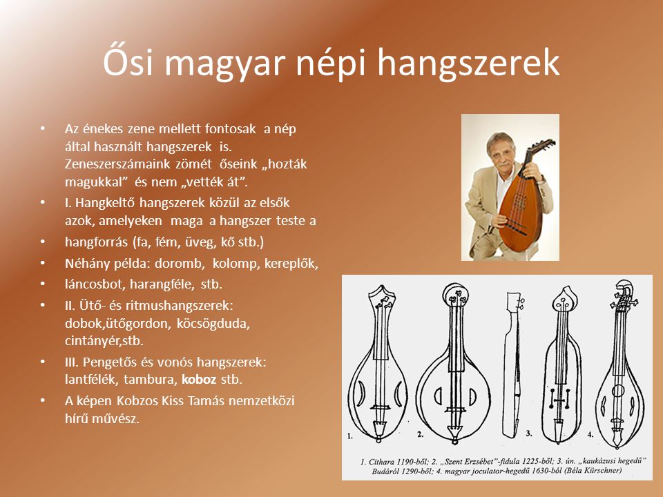 Ősi magyar népi hangszerek