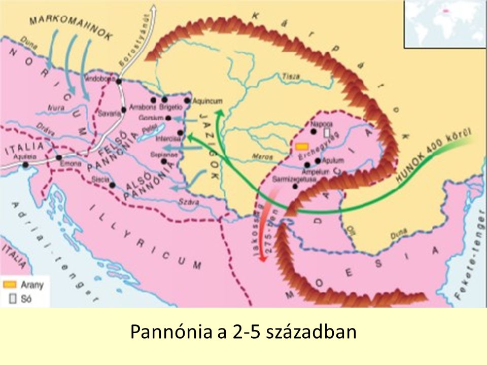 Pannónia a 2-5 században