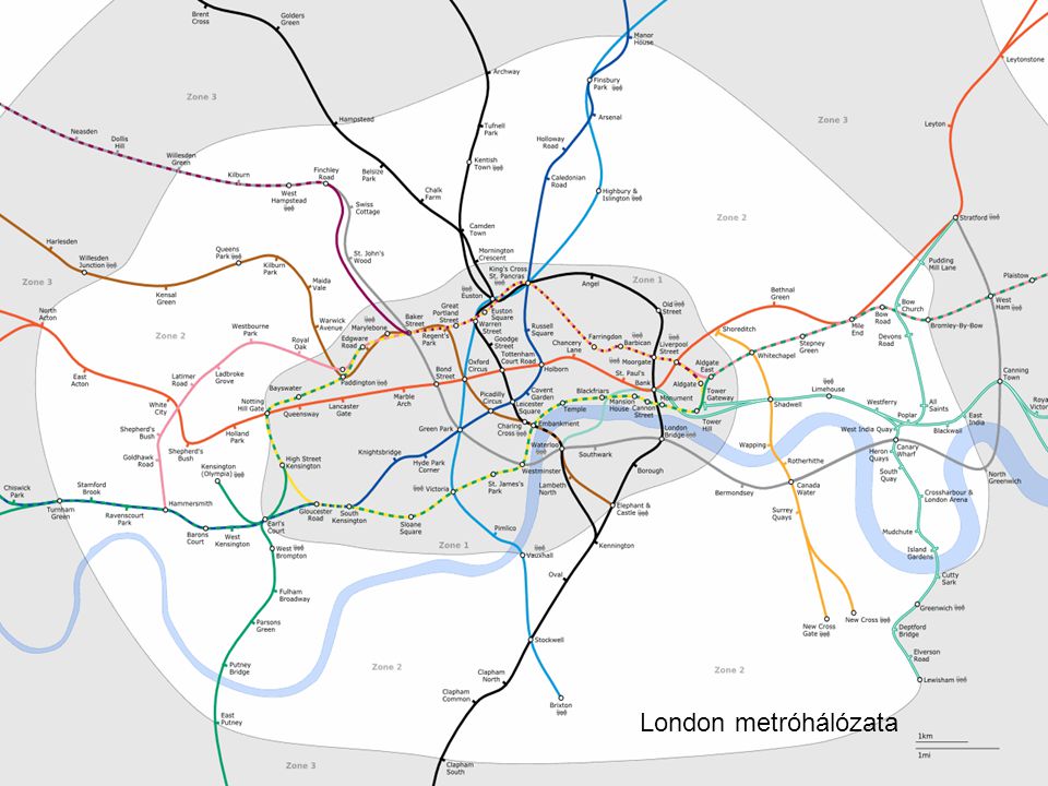 London metróhálózata
