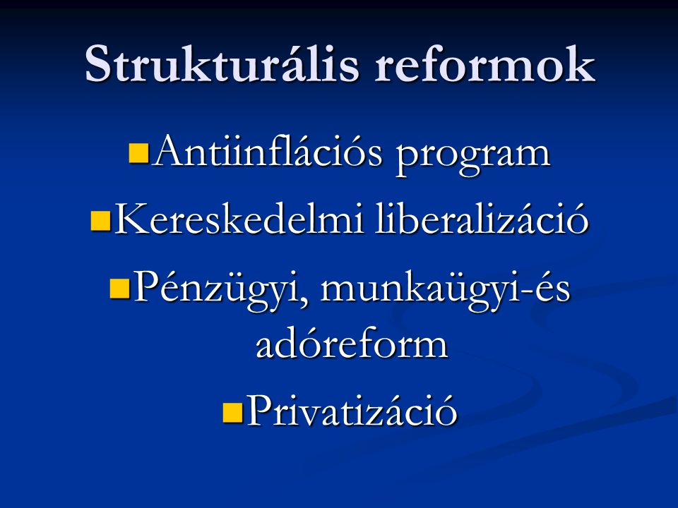 Strukturális reformok