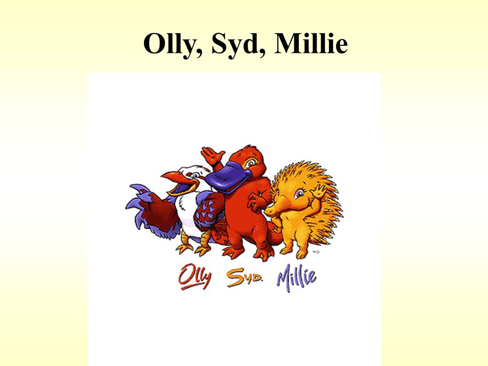 Olly, Syd, Millie Sydney – Olly, Syd, Millie