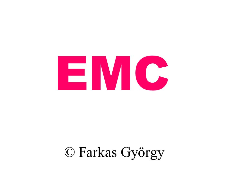 EMC © Farkas György