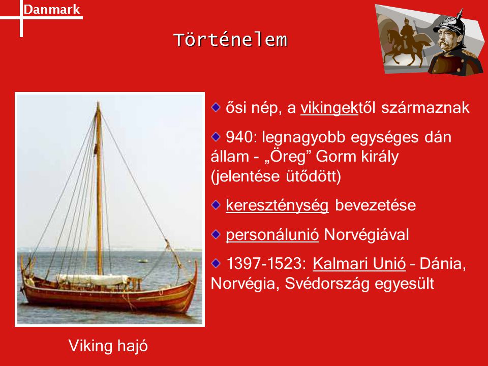 Történelem ősi nép, a vikingektől származnak
