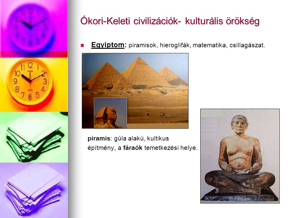 Ókori-Keleti civilizációk- kulturális örökség