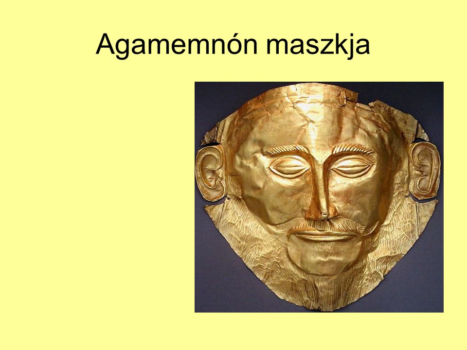 Agamemnón maszkja