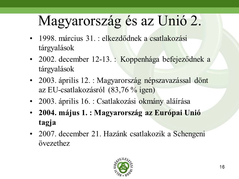 Magyarország és az Unió 2.
