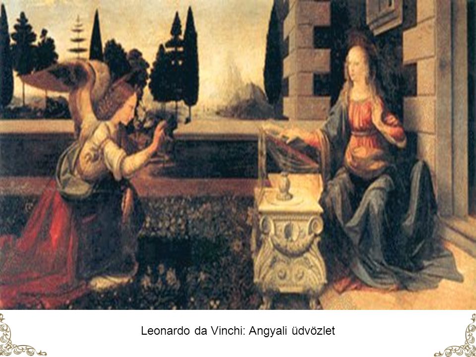 Leonardo da Vinchi: Angyali üdvözlet