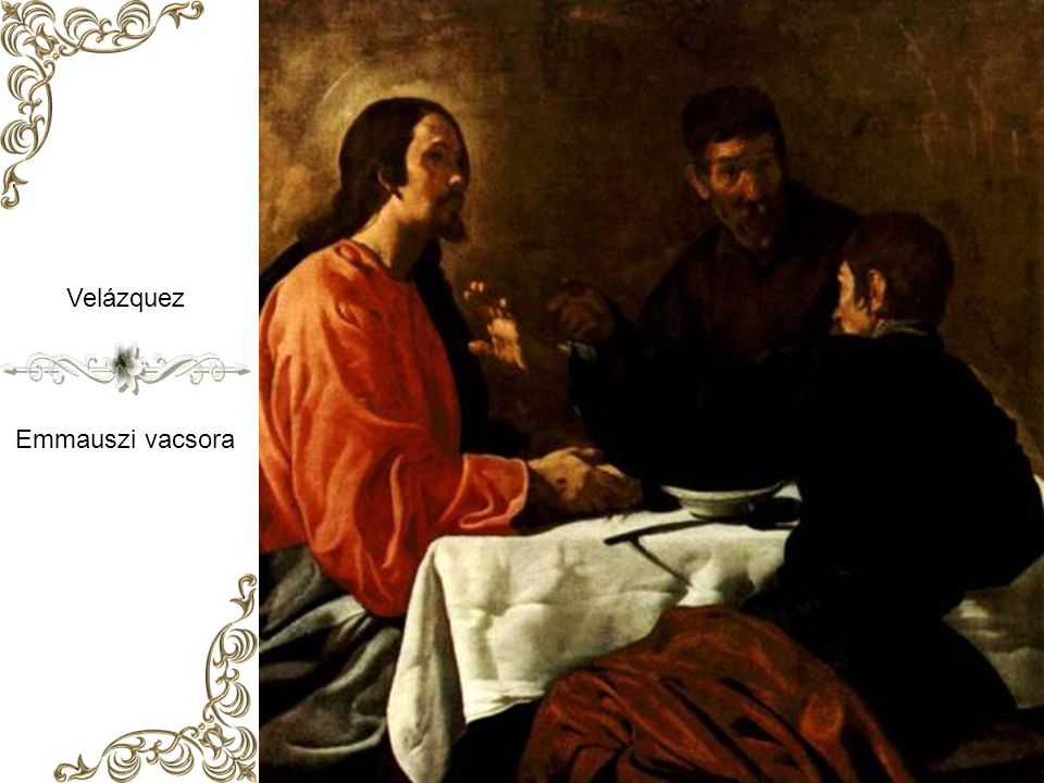 Velázquez Emmauszi vacsora