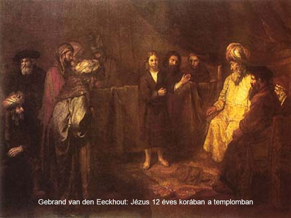 Gebrand van den Eeckhout: Jézus 12 éves korában a templomban