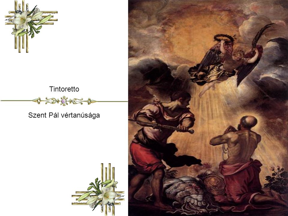 Tintoretto Szent Pál vértanúsága