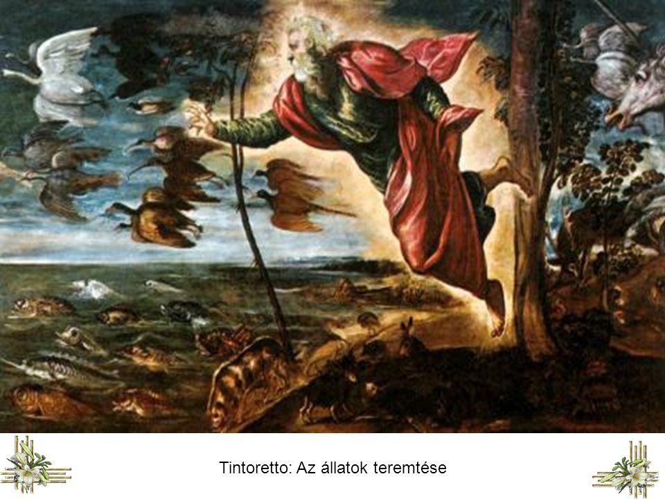 Tintoretto: Az állatok teremtése