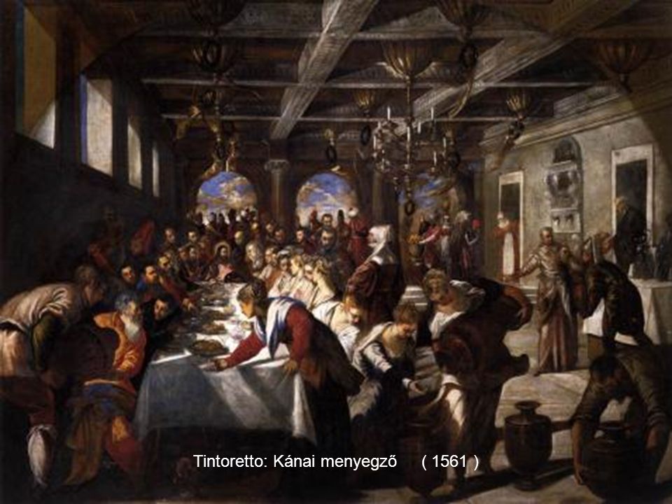 Tintoretto: Kánai menyegző ( 1561 )