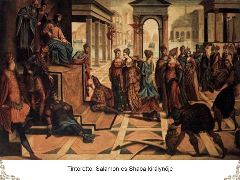 Tintoretto: Salamon és Shaba királynője