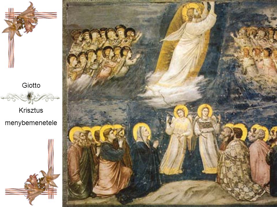 Giotto Krisztus menybemenetele