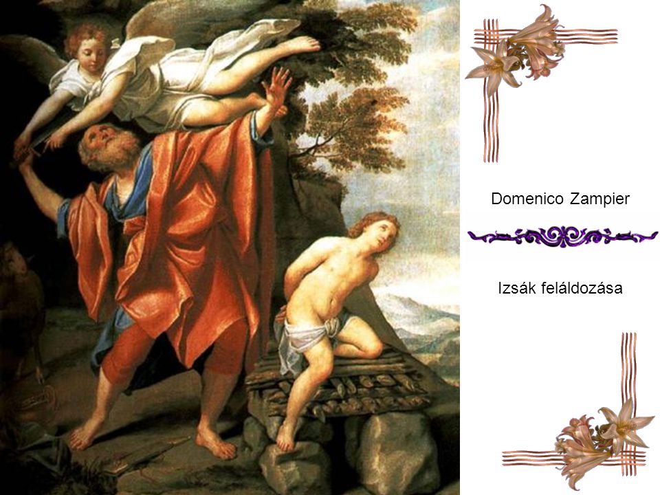 Domenico Zampier i Izsák feláldozása