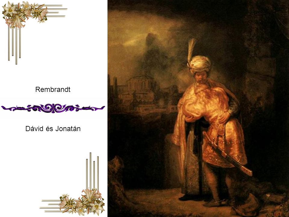 Rembrandt Dávid és Jonatán
