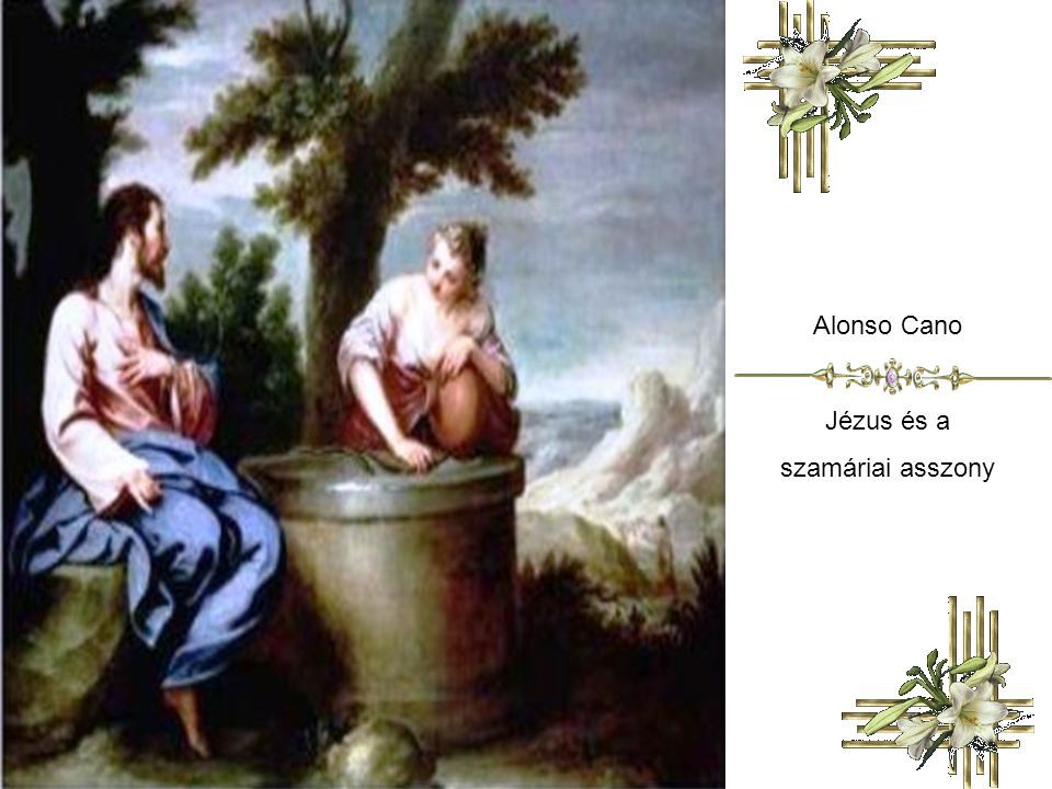 Alonso Cano Jézus és a szamáriai asszony