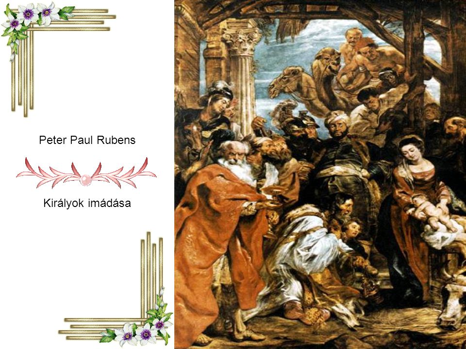 Peter Paul Rubens Királyok imádása