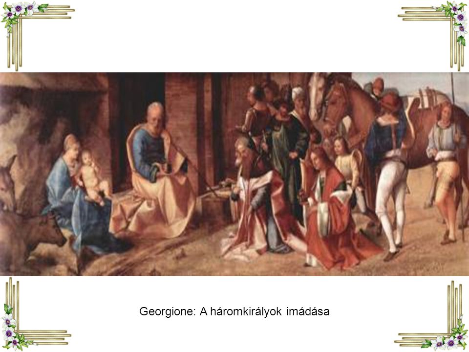 Georgione: A háromkirályok imádása