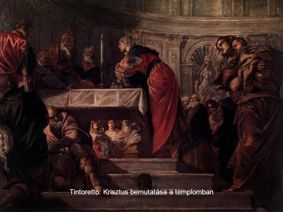 Tintoretto: Krisztus bemutatása a templomban