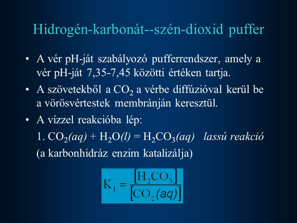 Hidrogén-karbonát--szén-dioxid puffer