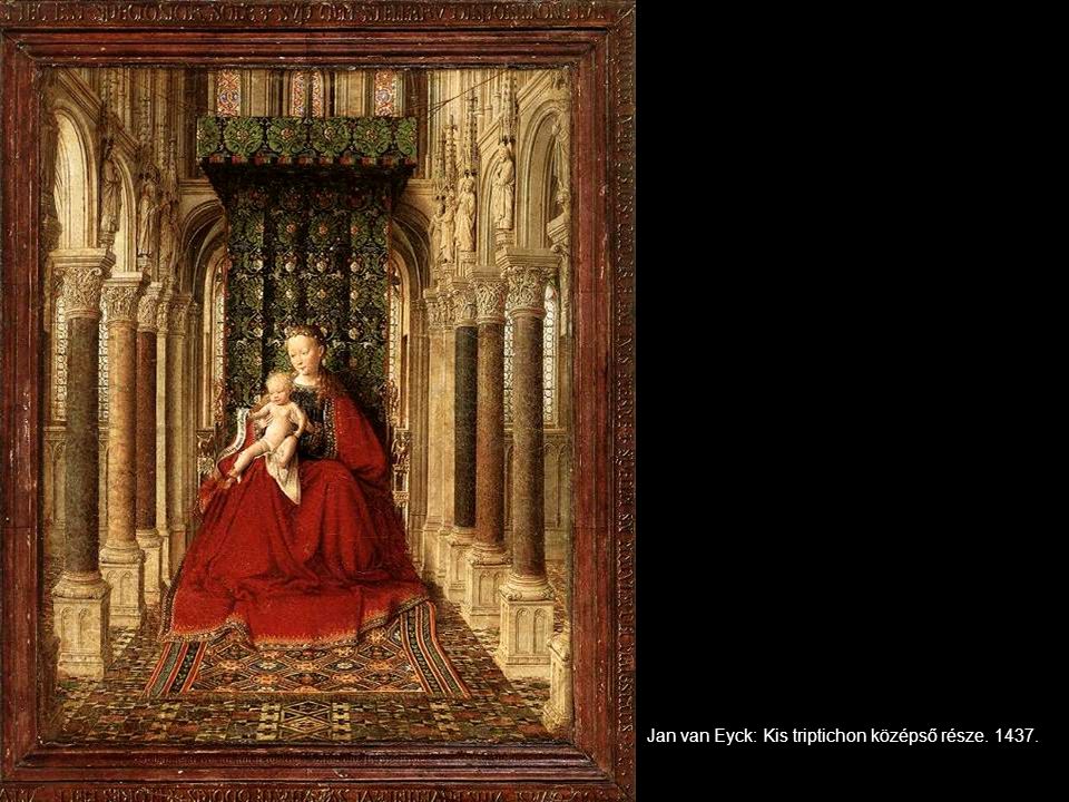 Jan van Eyck: Kis triptichon középső része