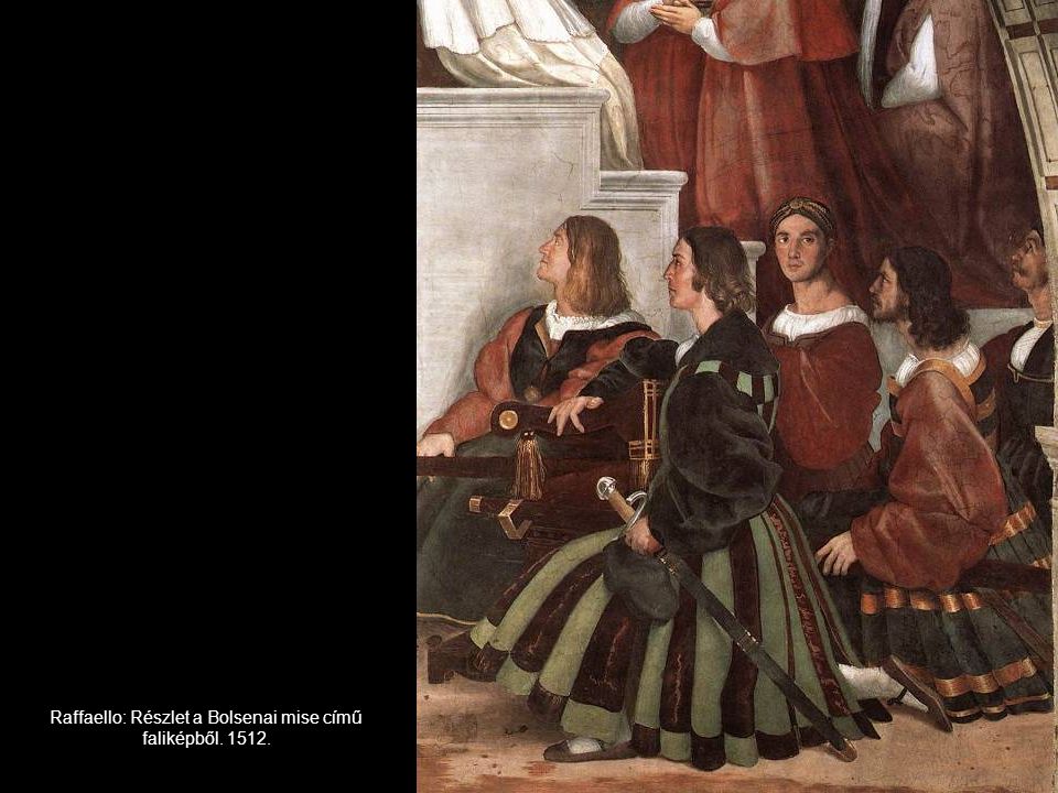 Raffaello: Részlet a Bolsenai mise című faliképből