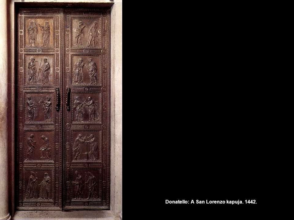 Donatello: A San Lorenzo kapuja