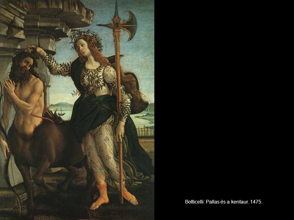 Botticelli: Pallas és a kentaur