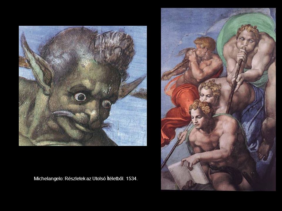 Michelangelo: Részletek az Utolsó Ítéletből