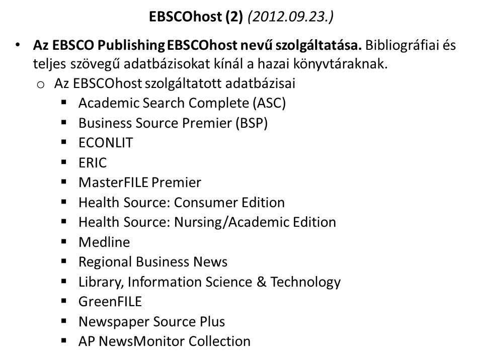 EBSCOhost (2) ( )