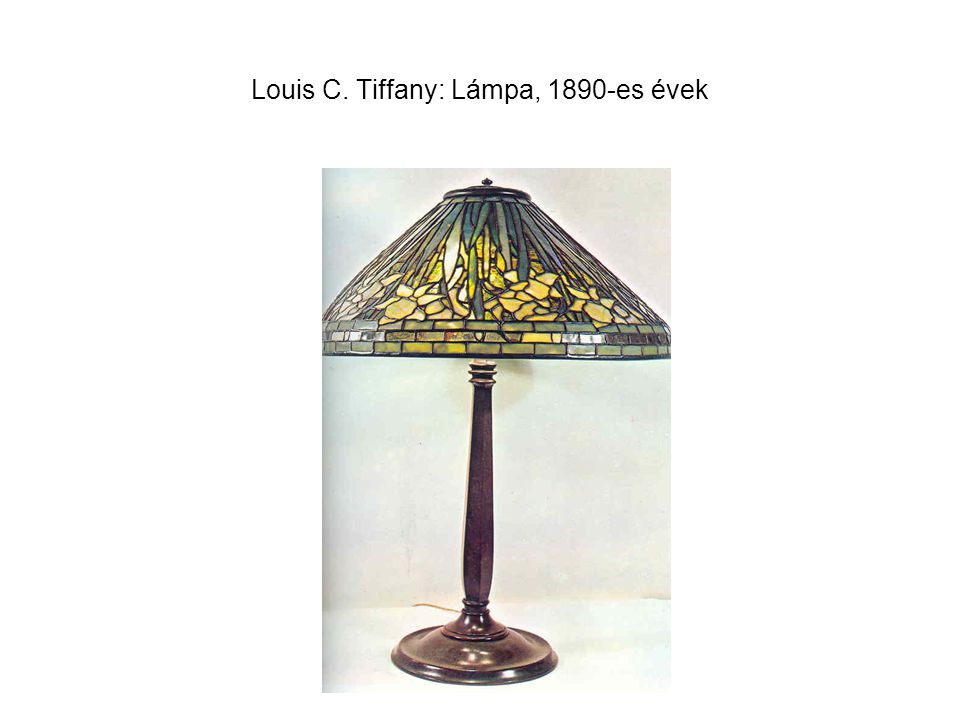 Louis C. Tiffany: Lámpa, 1890-es évek