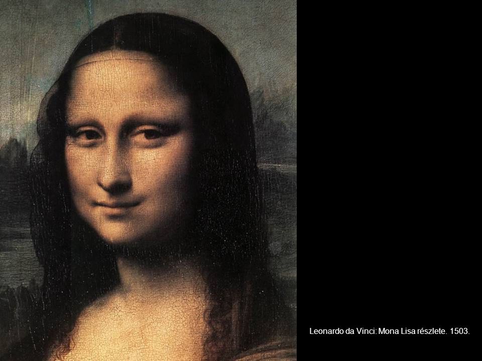 Leonardo da Vinci: Mona Lisa részlete