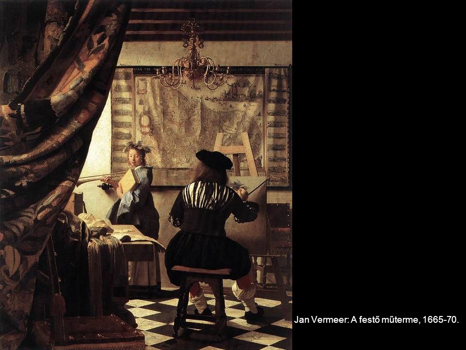 Jan Vermeer: A festő műterme,