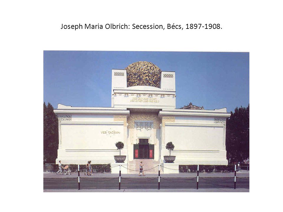 Joseph Maria Olbrich: Secession, Bécs,