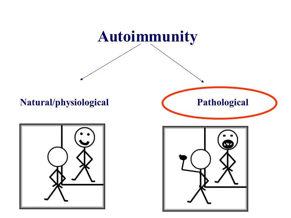 Autoimmunity Natural/physiological Pathological