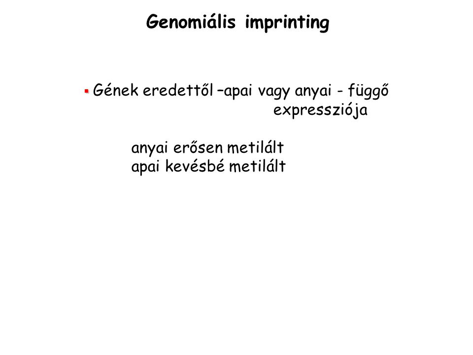 Genomiális imprinting