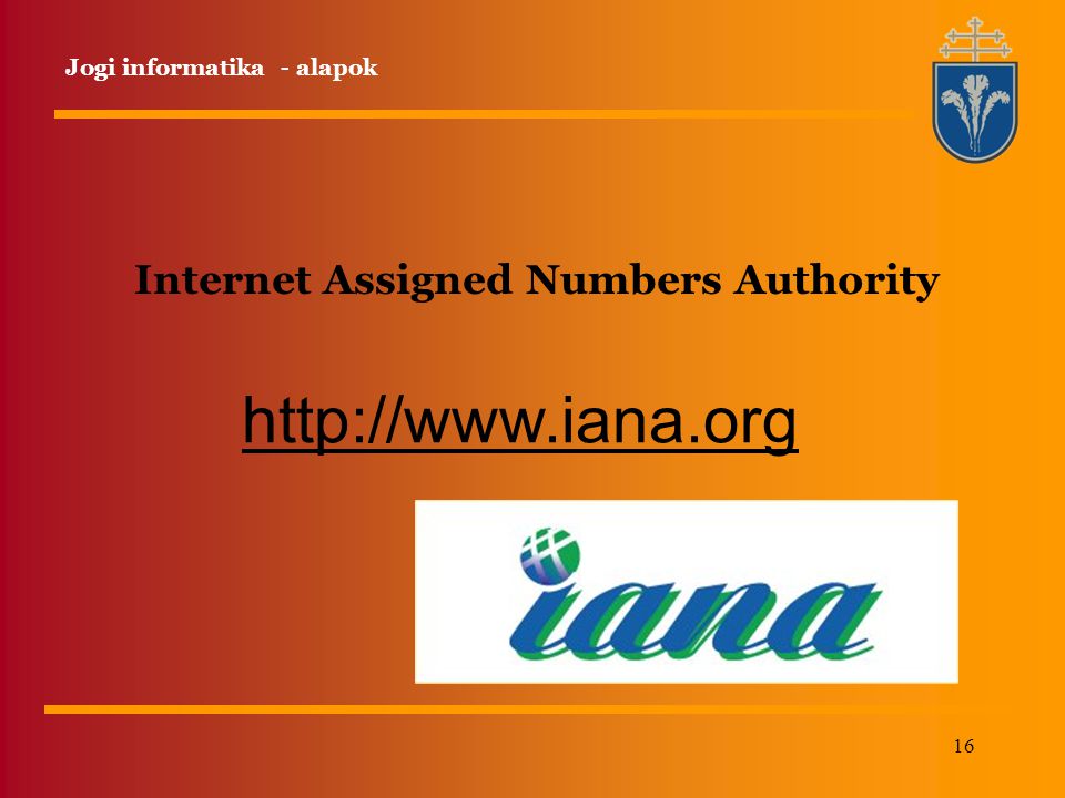 Internet Assigned Numbers Authority