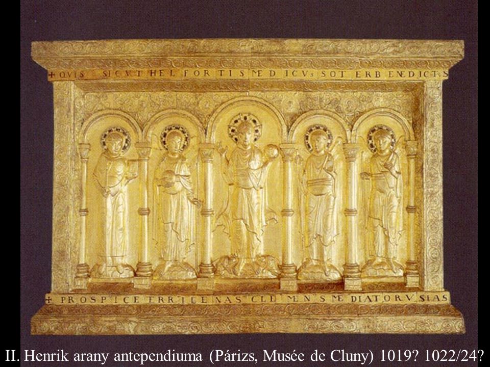 II. Henrik arany antependiuma (Párizs, Musée de Cluny) /24