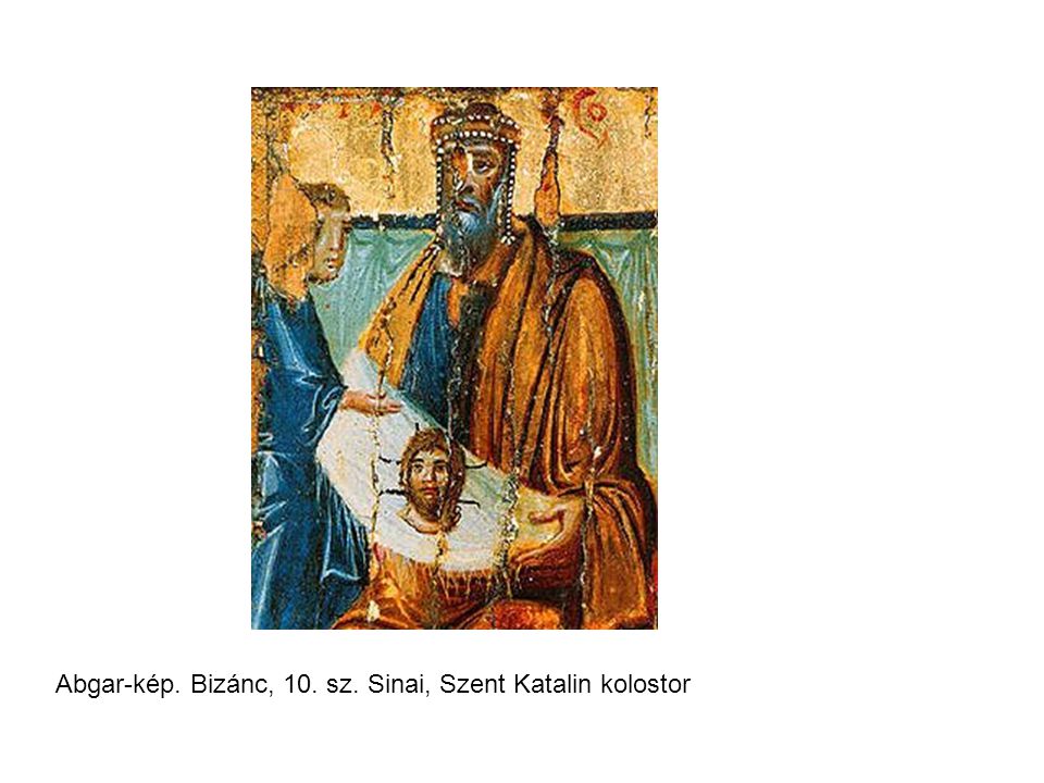 Abgar-kép. Bizánc, 10. sz. Sinai, Szent Katalin kolostor