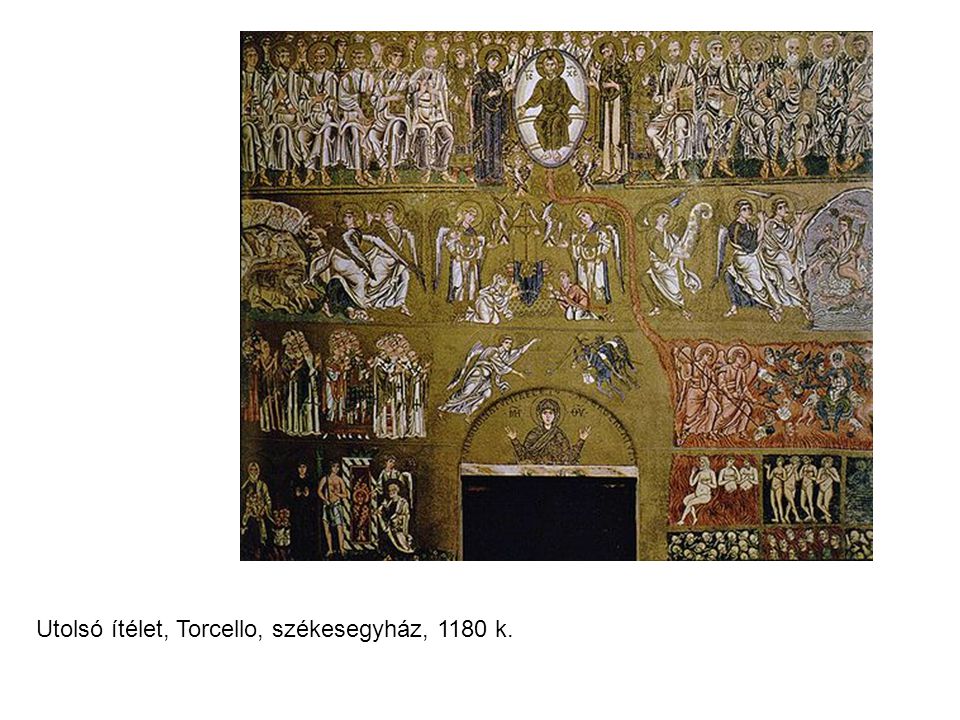 Utolsó ítélet, Torcello, székesegyház, 1180 k.
