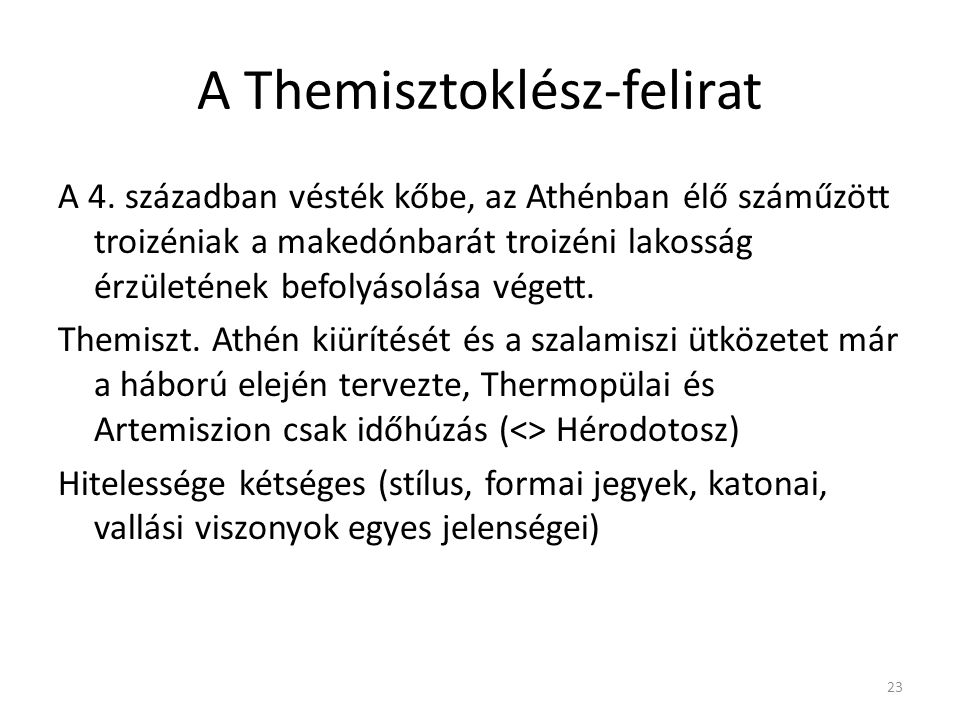 A Themisztoklész-felirat